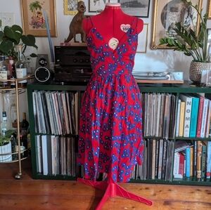 Wrap Vintage Lanz Originals Wrap Dress